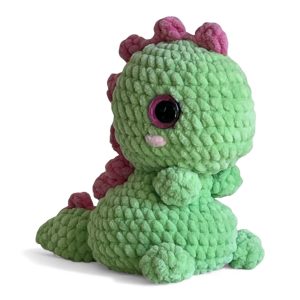 Dina - Le dino moelleux (Vert lime)