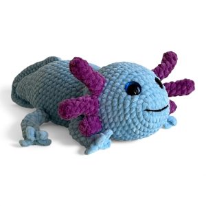Anna - Le moyen axolotl (bleu)