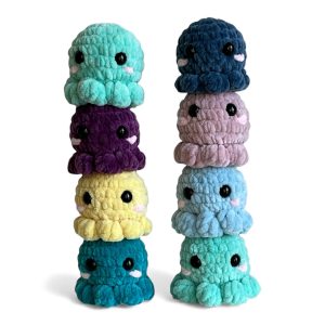 Bébé pieuvre douillet - Portes-clés