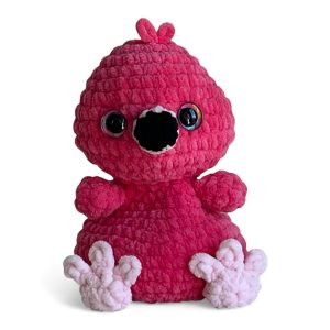 Rosie - Le flamant rose moelleux